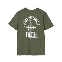 PINme® | Easily Distracted by Faith Tee