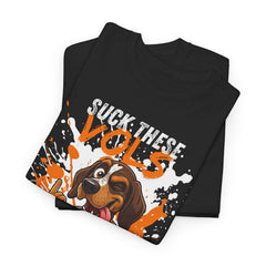 Mascot 'Suck These Vols' Football Tee Parody
