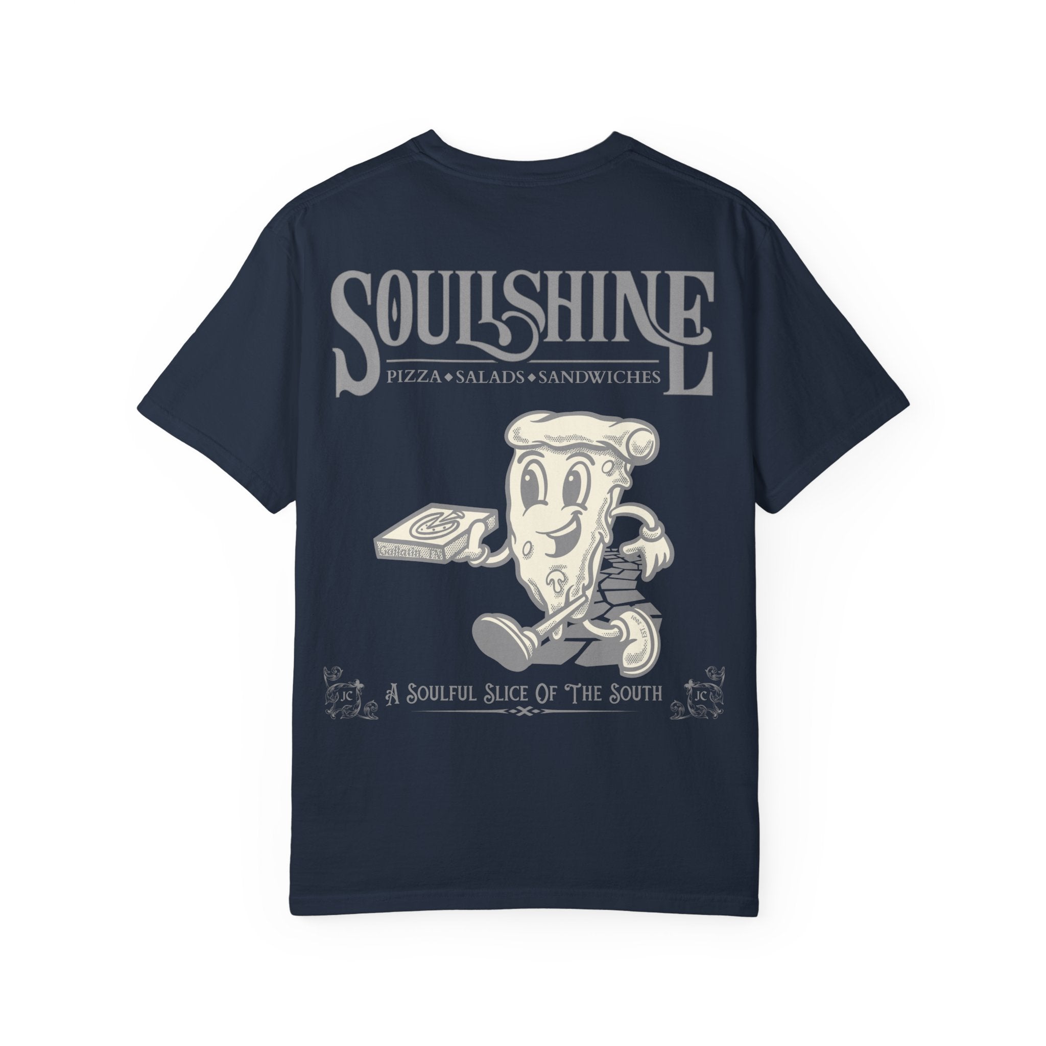 Soulshine Pizza "Soulful Slice" 1 Year Anniversary Tee | JVM∑Z Collective® Exclusive