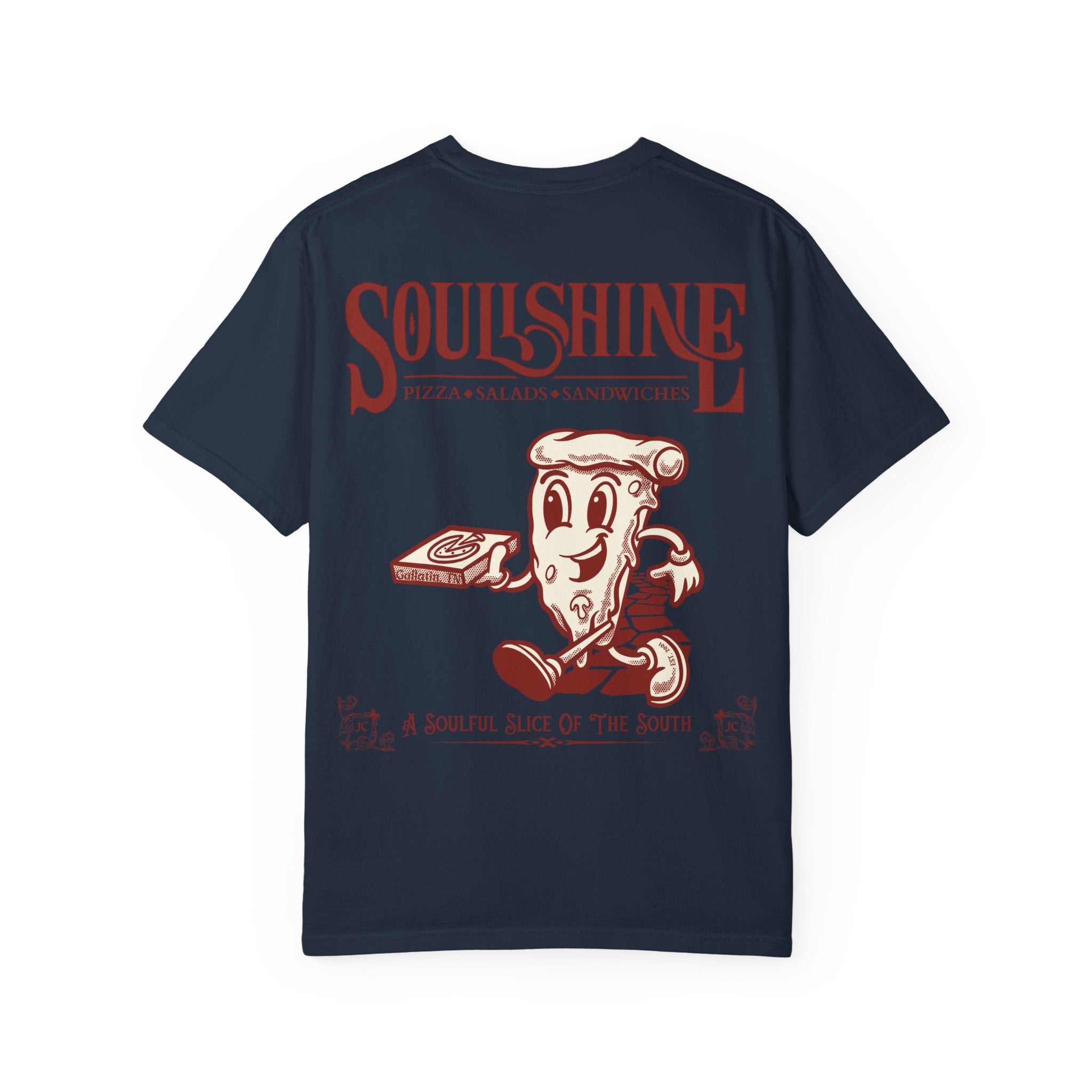 Soulshine Pizza "Soulful Slice" 1 Year Anniversary Tee | JVM∑Z Collective® Exclusive