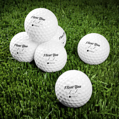 The PINme® Contest Golf Ball (6 PACK) | I Beat You