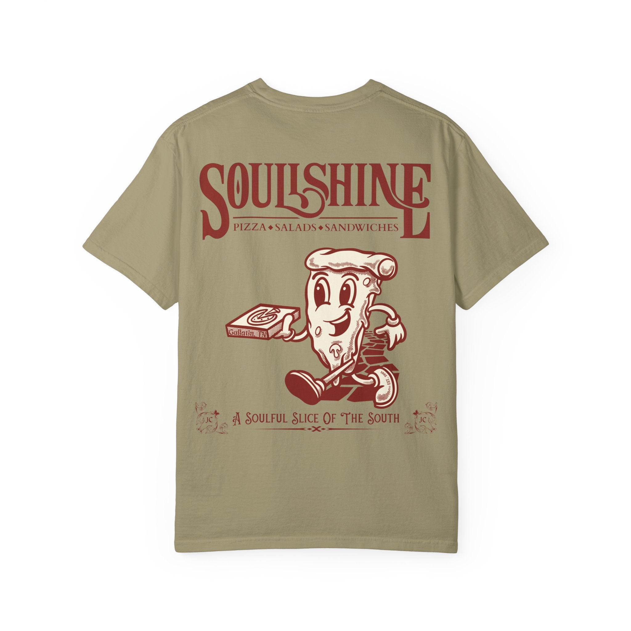 Soulshine Pizza "Soulful Slice" 1 Year Anniversary Tee | JVM∑Z Collective® Exclusive