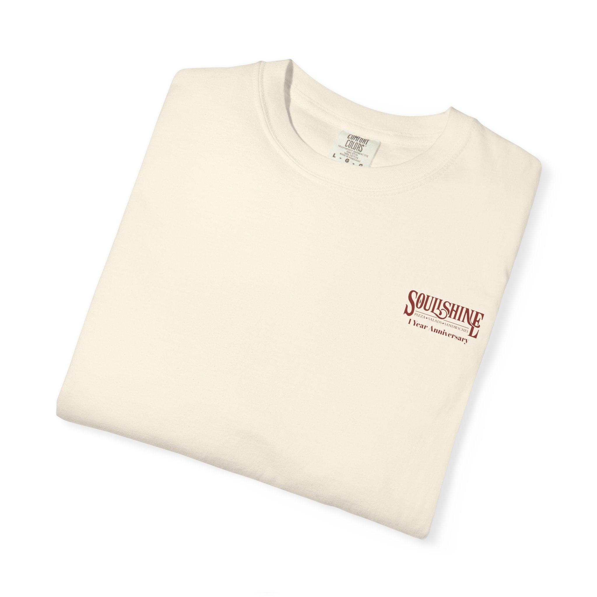 Soulshine Pizza "Locations" 1 Year Anniversary Tee | JVM∑Z Collective® Exclusive