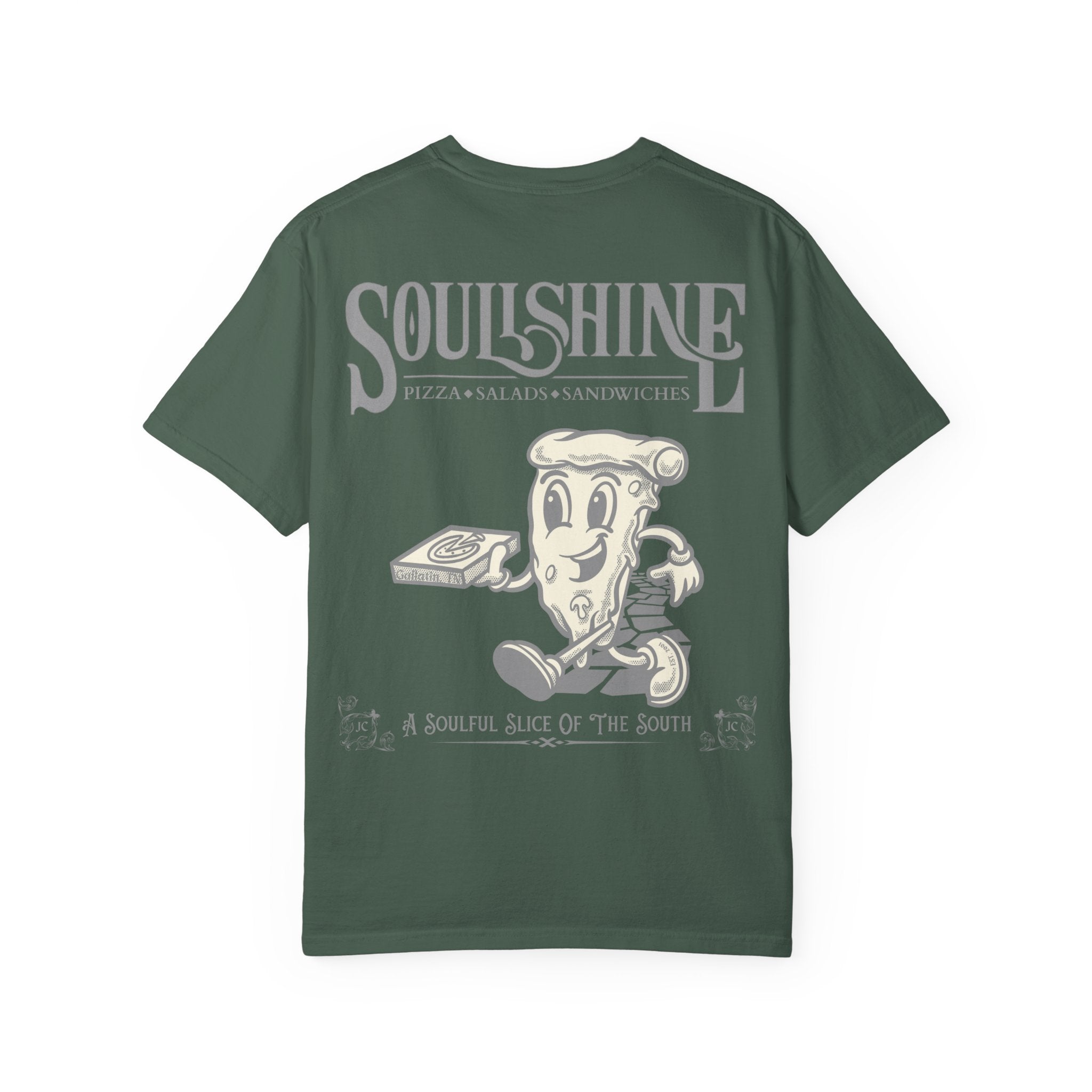 Soulshine Pizza "Soulful Slice" 1 Year Anniversary Tee | JVM∑Z Collective® Exclusive