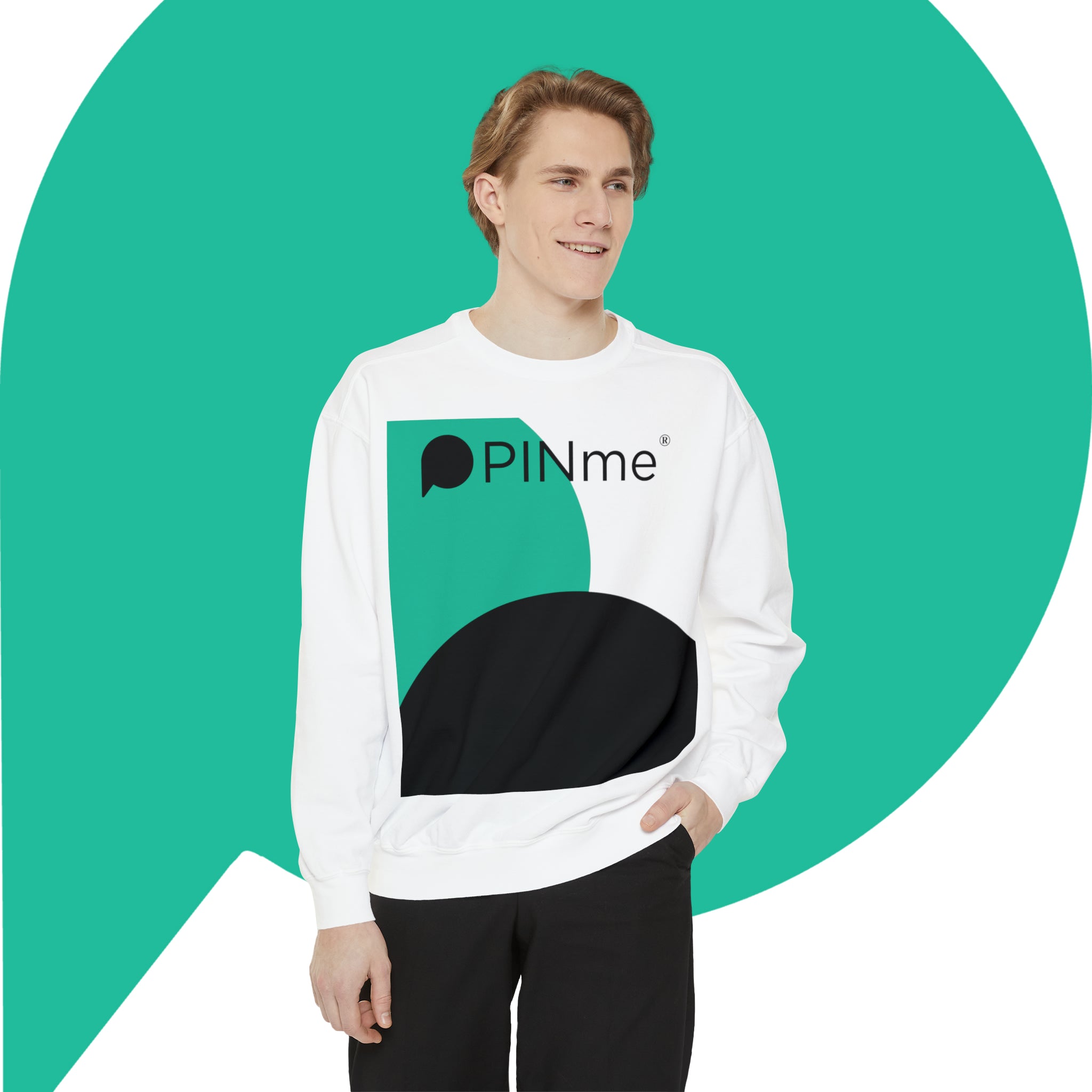 PINme Garment-Dyed Sweatshirt - The PINme® Swag Shop