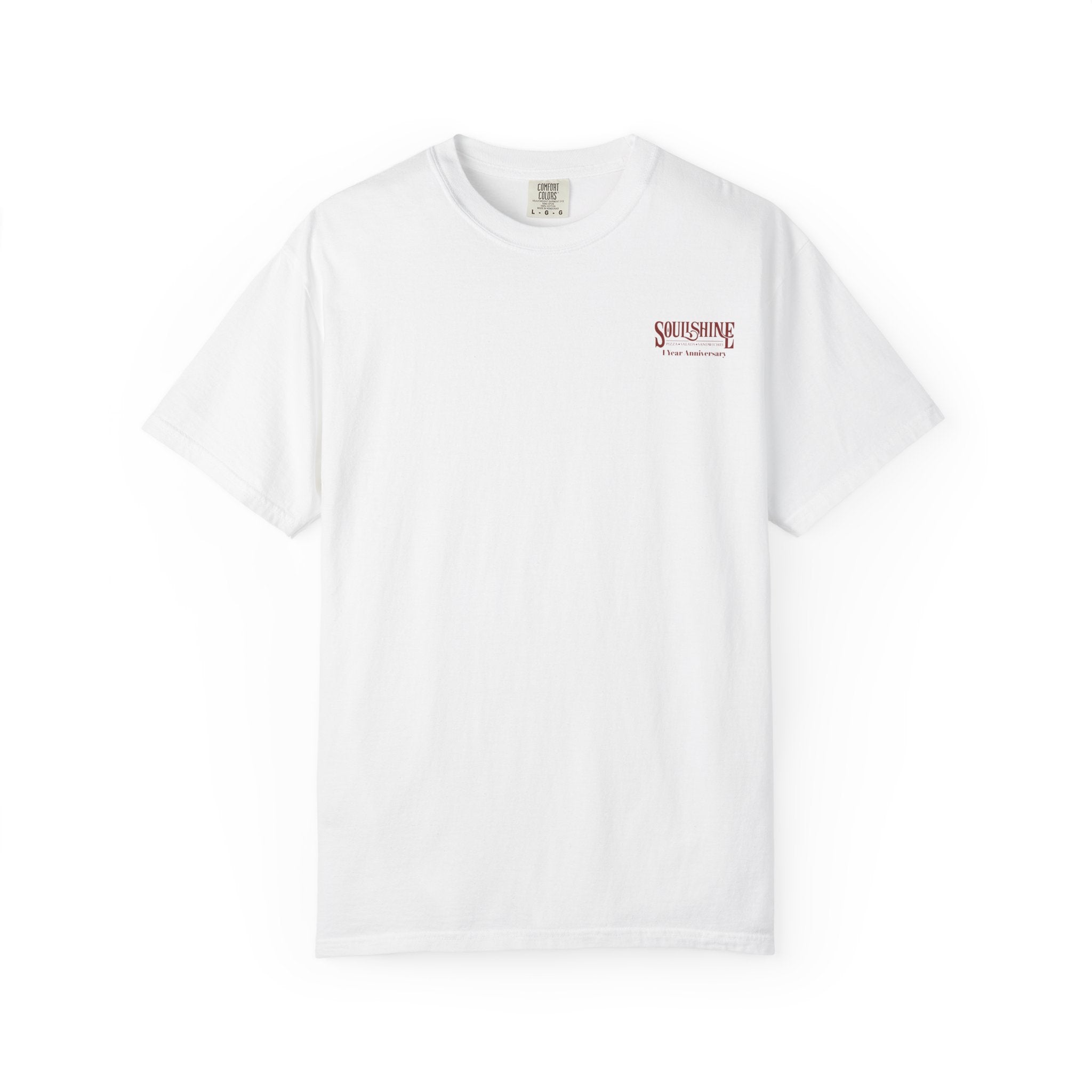 Soulshine Pizza "Locations" 1 Year Anniversary Tee | JVM∑Z Collective® Exclusive