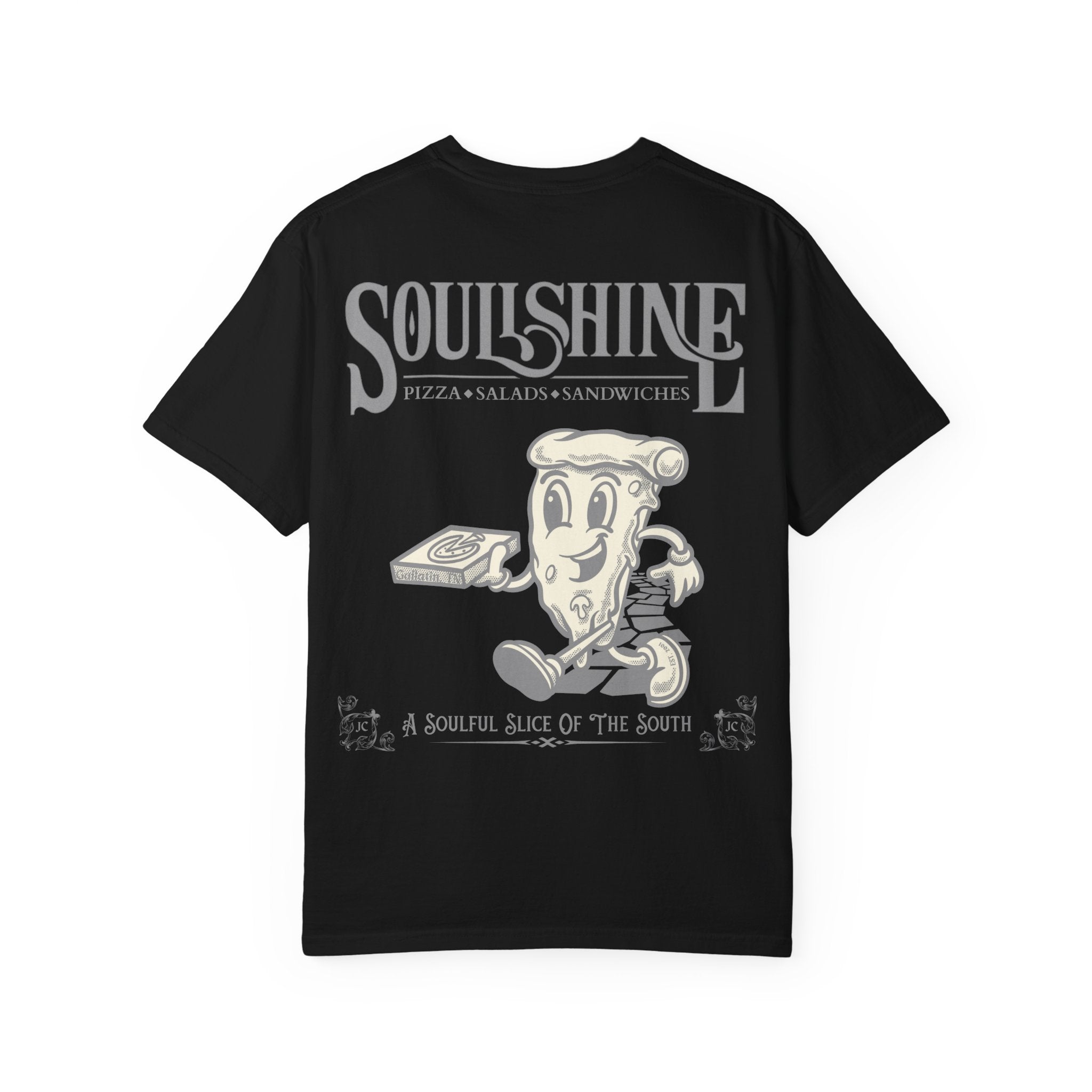 Soulshine Pizza "Soulful Slice" 1 Year Anniversary Tee | JVM∑Z Collective® Exclusive