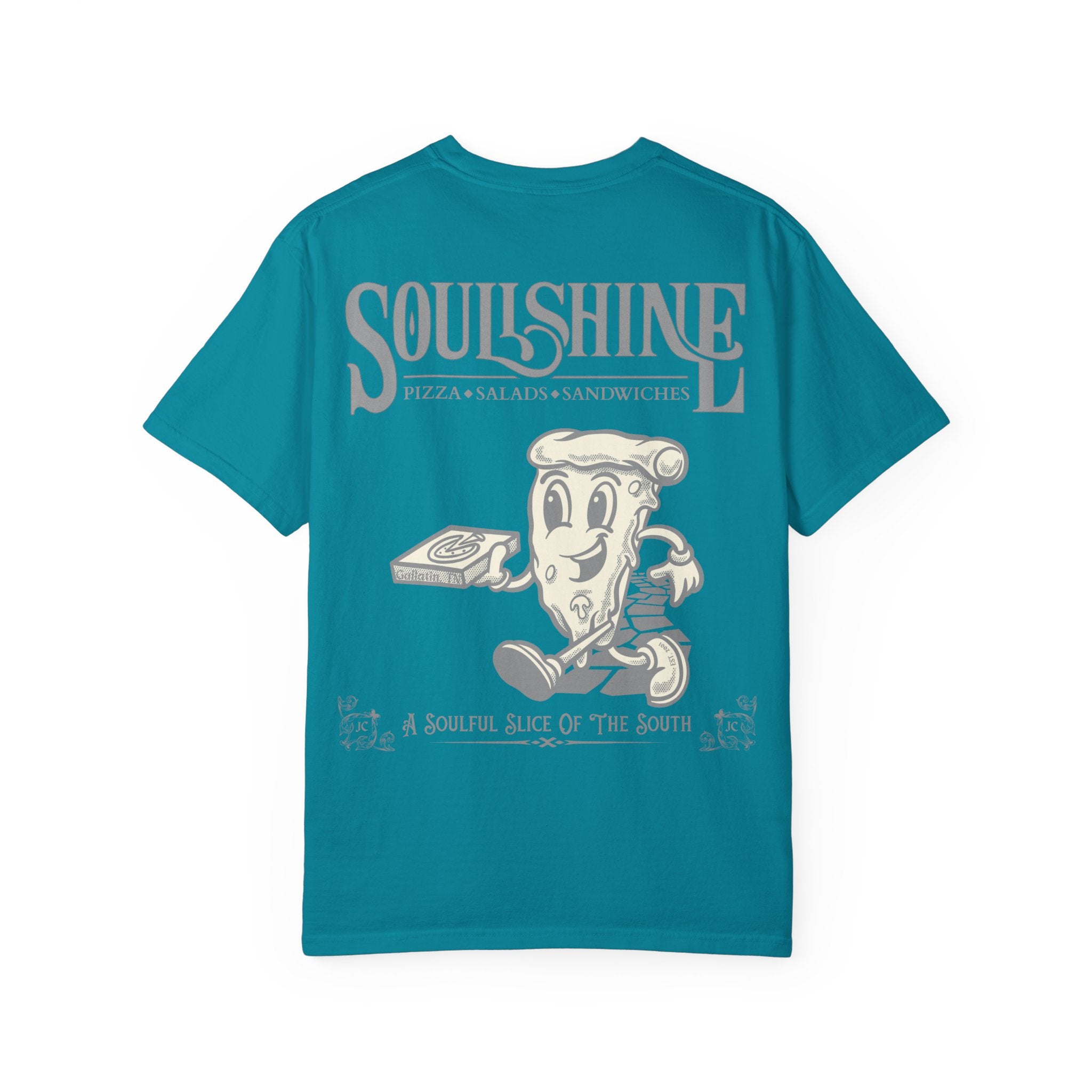 Soulshine Pizza "Soulful Slice" 1 Year Anniversary Tee | JVM∑Z Collective® Exclusive