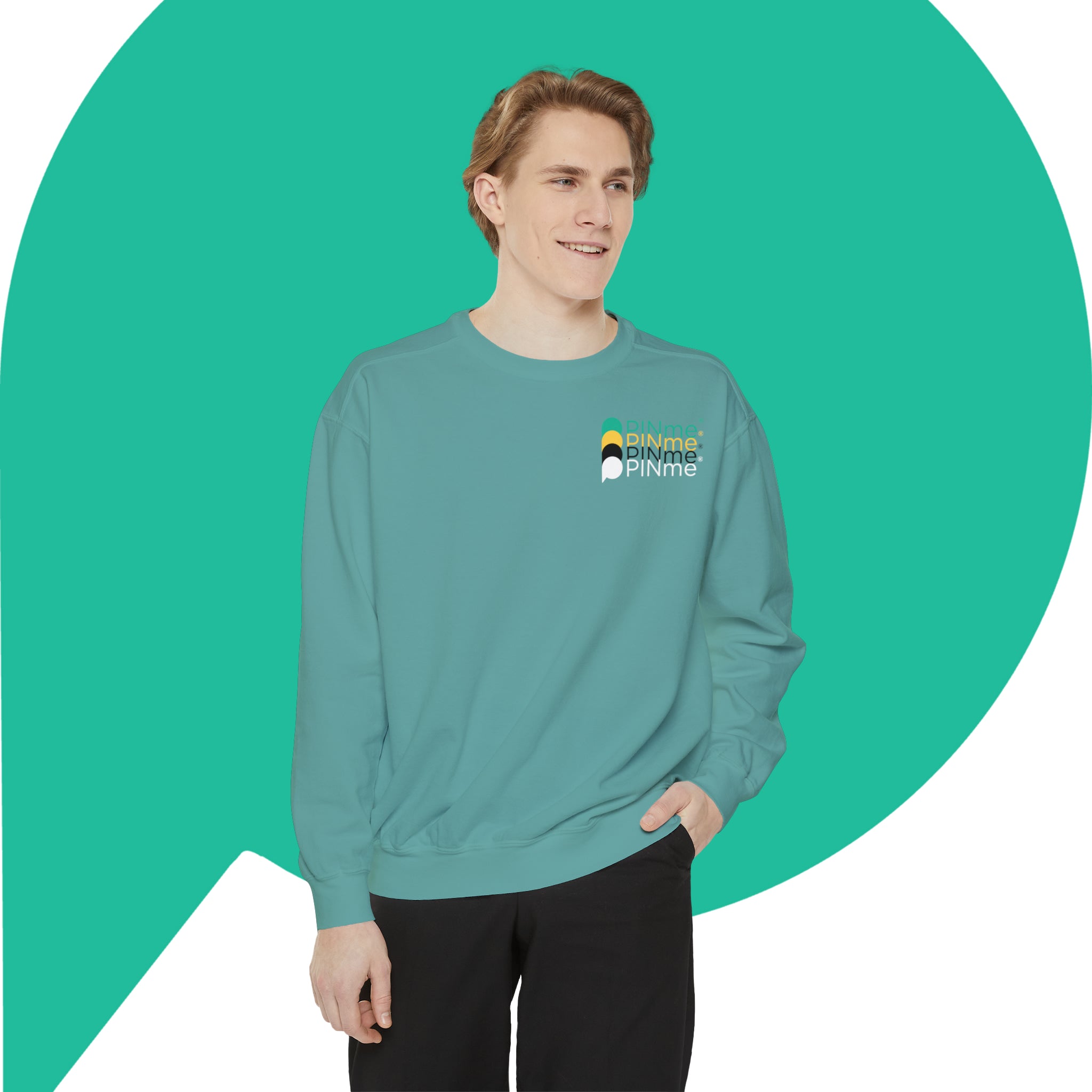 PINme Garment-Dyed Sweatshirt - The PINme® Swag Shop