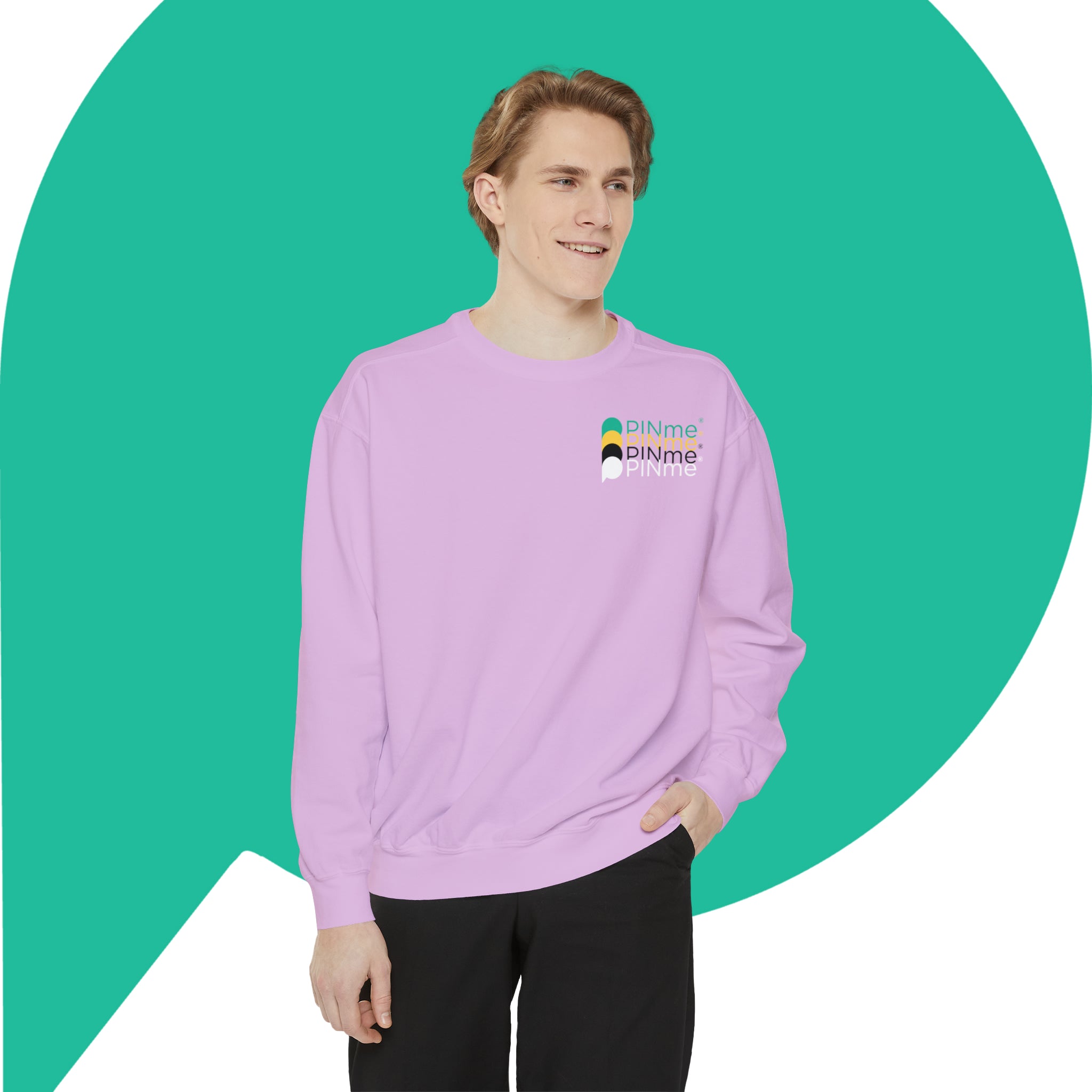 PINme Garment-Dyed Sweatshirt - The PINme® Swag Shop