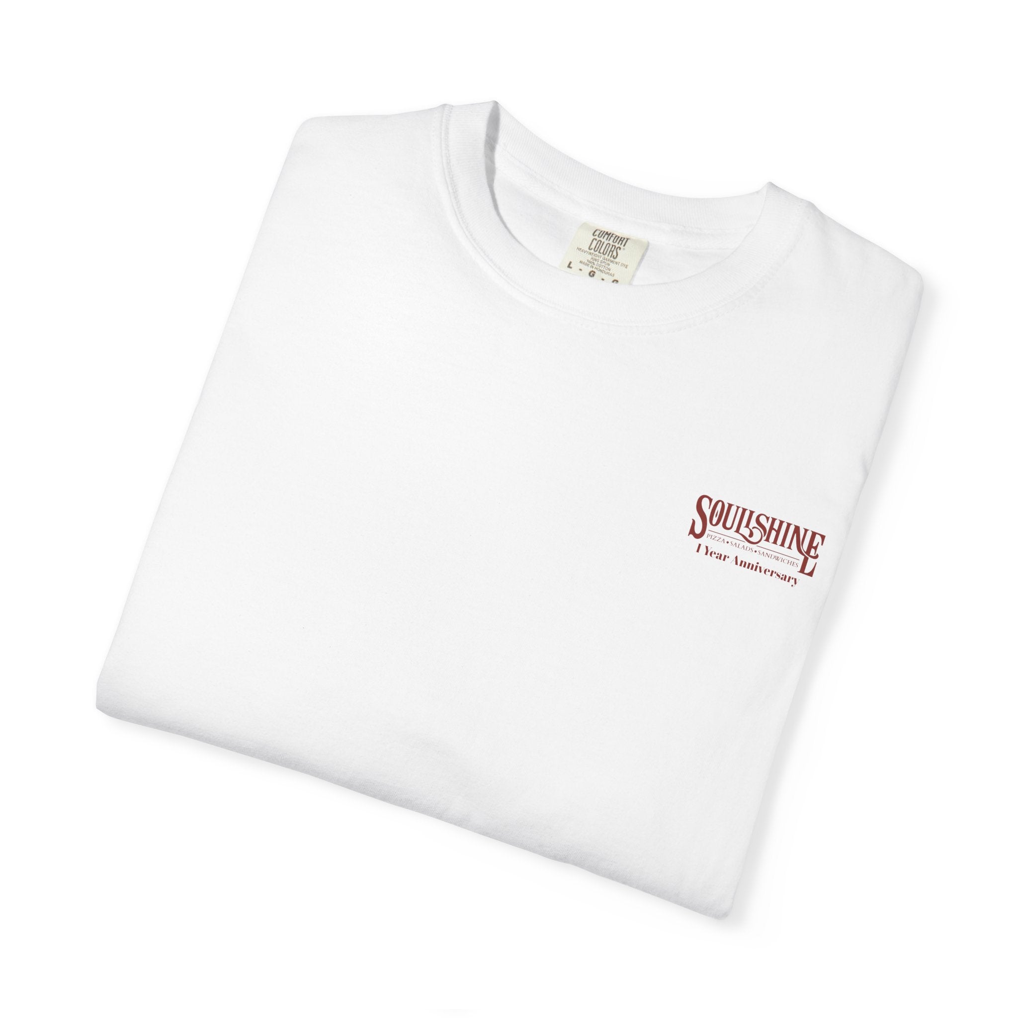 Soulshine Pizza "Locations" 1 Year Anniversary Tee | JVM∑Z Collective® Exclusive