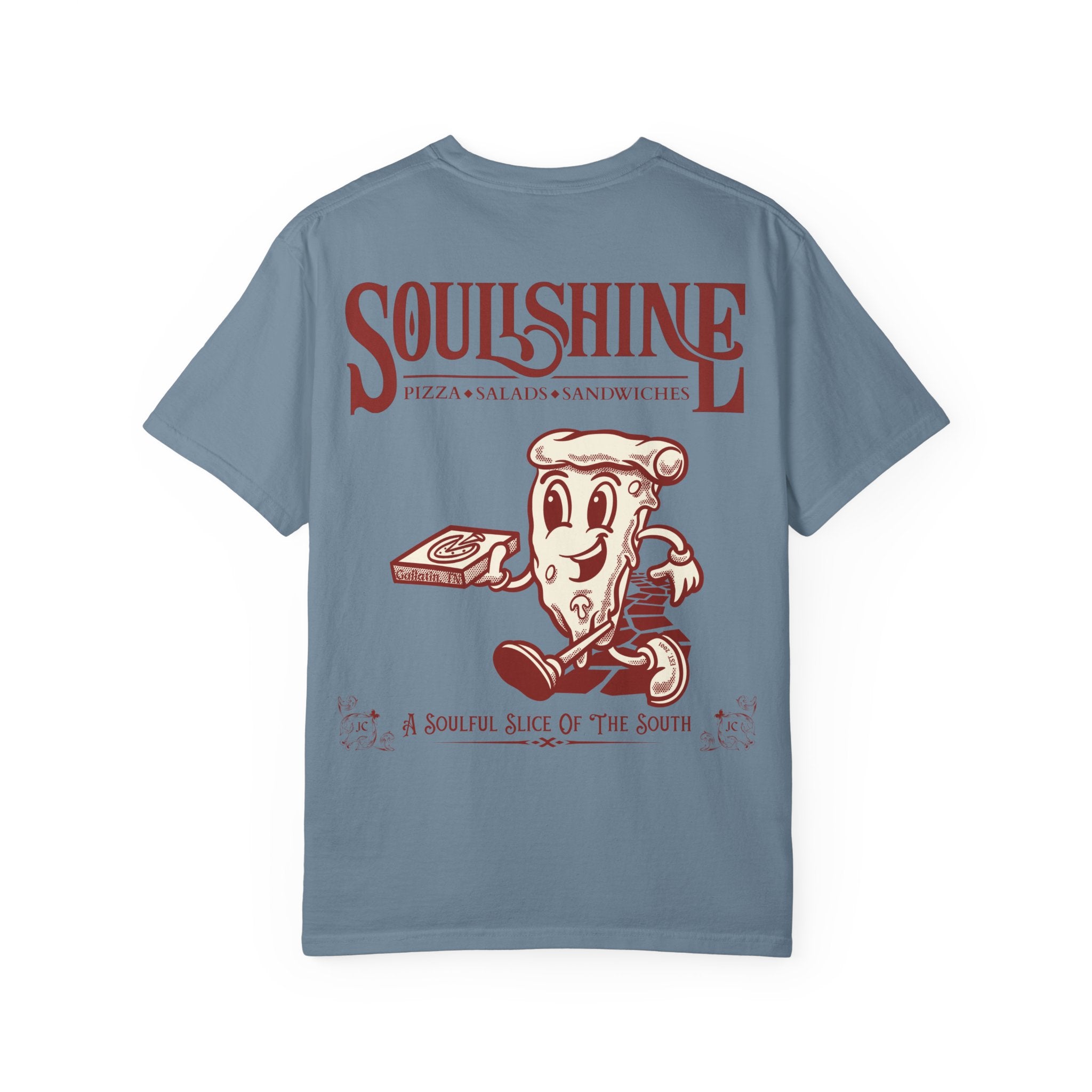 Soulshine Pizza "Soulful Slice" 1 Year Anniversary Tee | JVM∑Z Collective® Exclusive