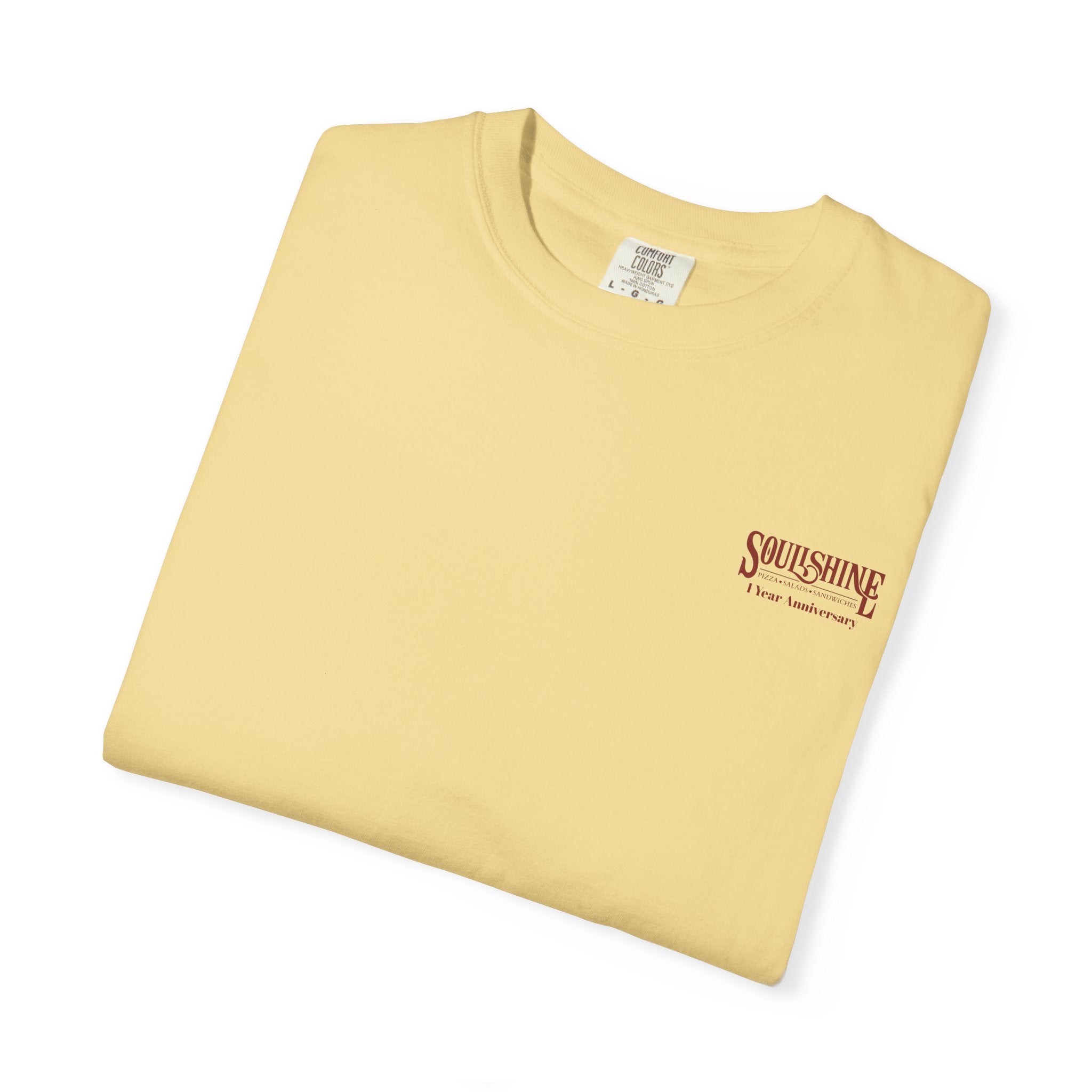 Soulshine Pizza "Locations" 1 Year Anniversary Tee | JVM∑Z Collective® Exclusive