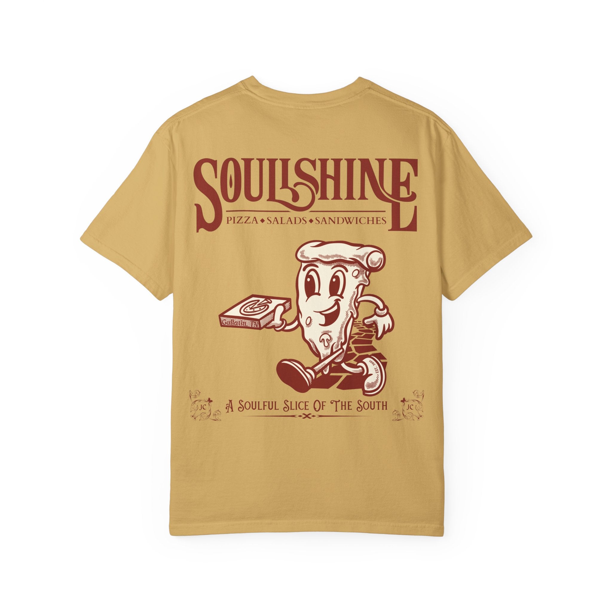 Soulshine Pizza "Soulful Slice" 1 Year Anniversary Tee | JVM∑Z Collective® Exclusive