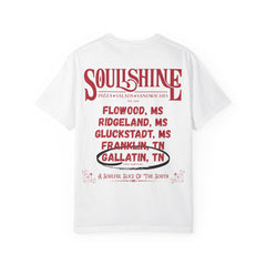Soulshine Pizza "Locations" 1 Year Anniversary Tee | JVM∑Z Collective® Exclusive