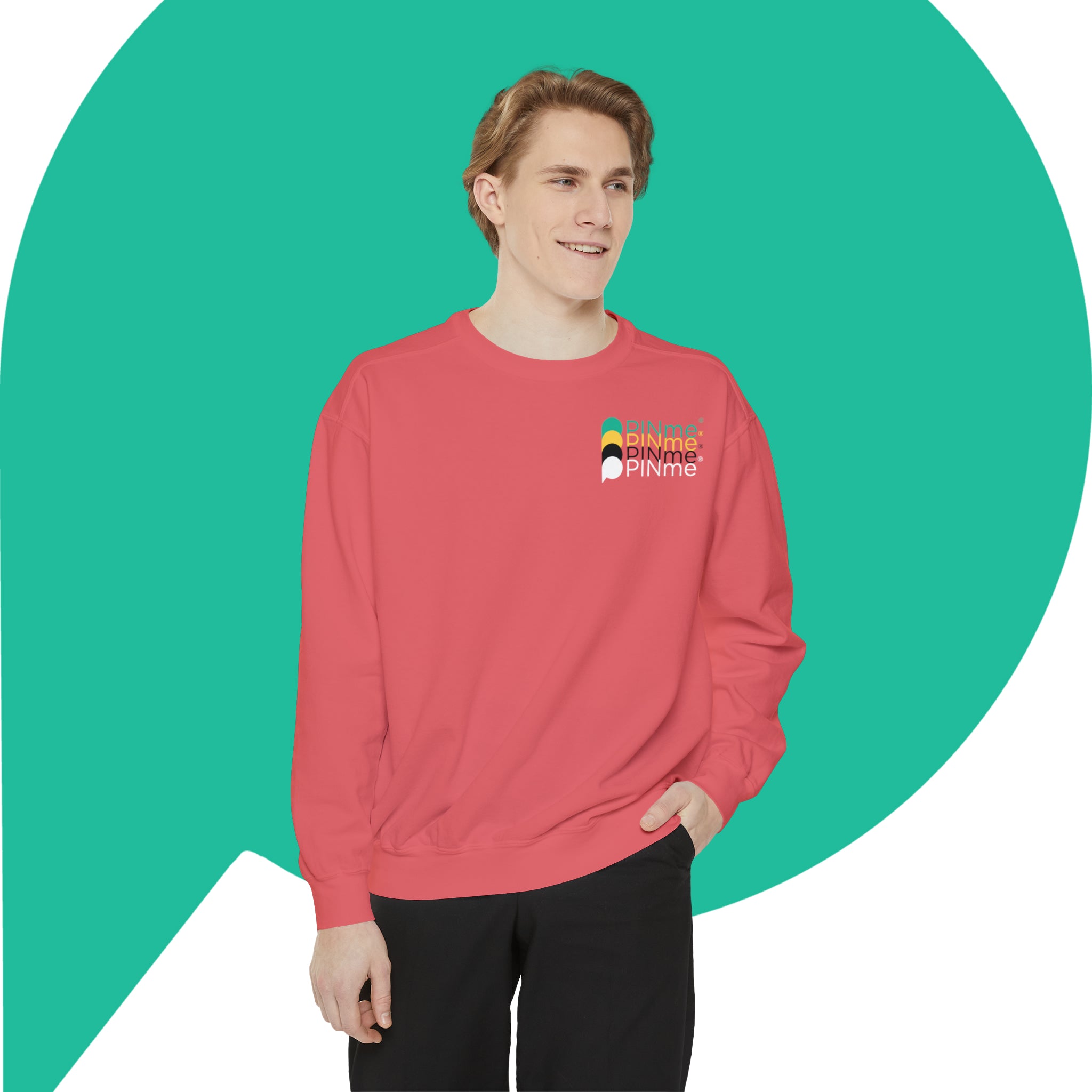 PINme Garment-Dyed Sweatshirt - The PINme® Swag Shop