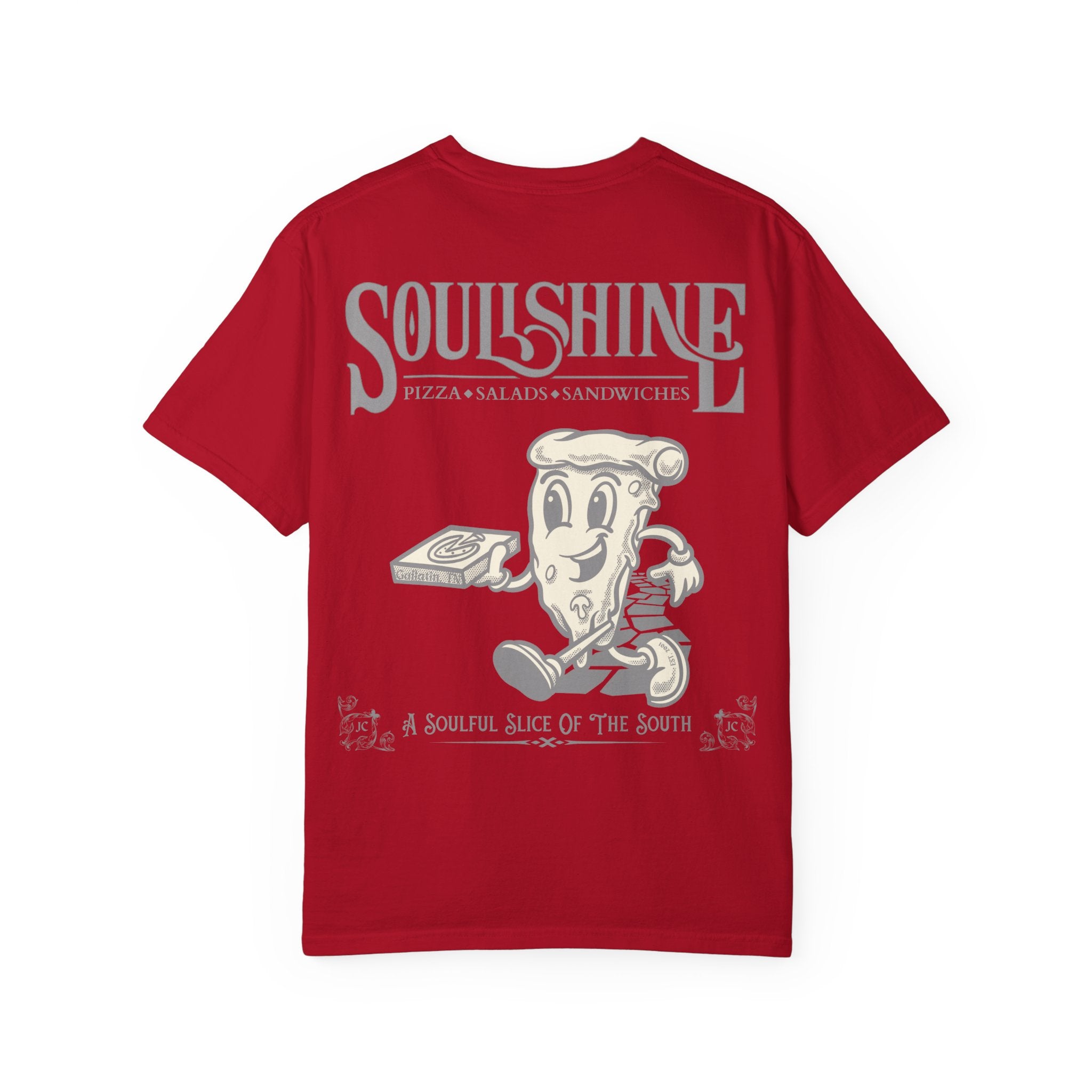 Soulshine Pizza "Soulful Slice" 1 Year Anniversary Tee | JVM∑Z Collective® Exclusive