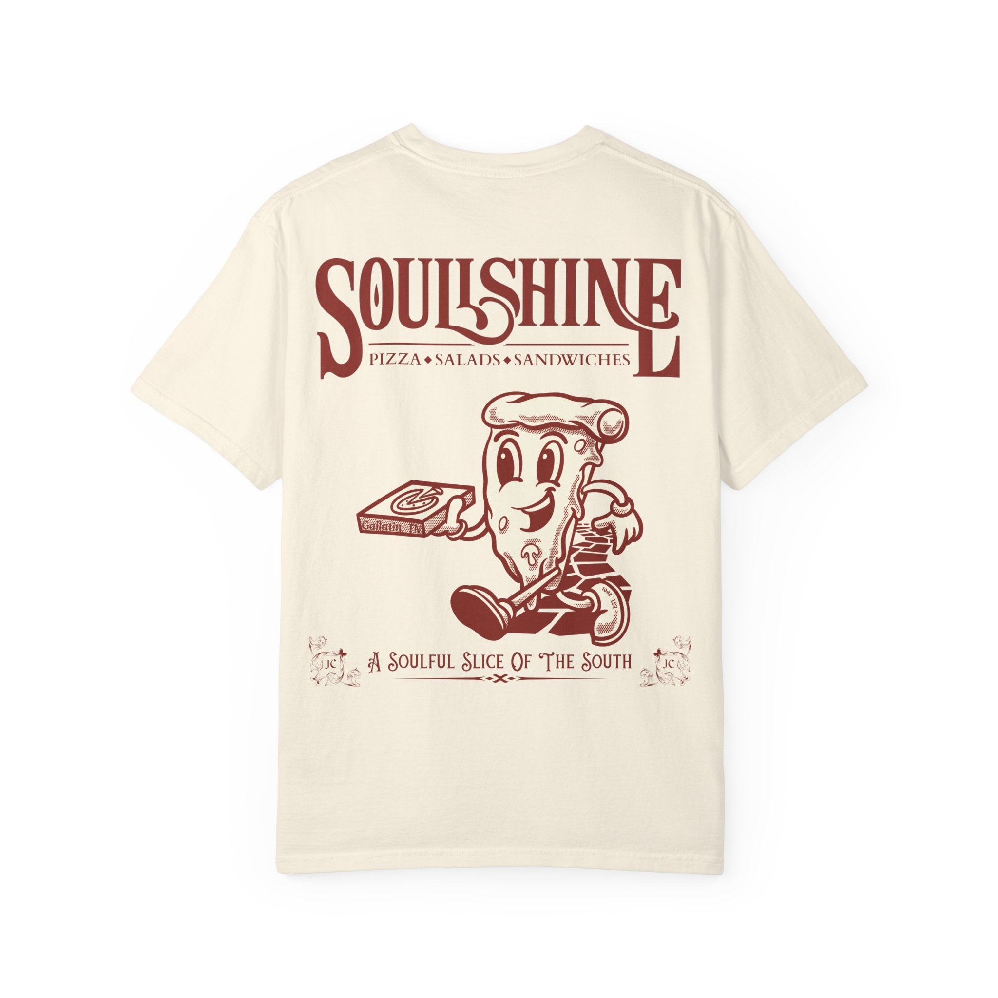 Soulshine Pizza "Soulful Slice" 1 Year Anniversary Tee | JVM∑Z Collective® Exclusive