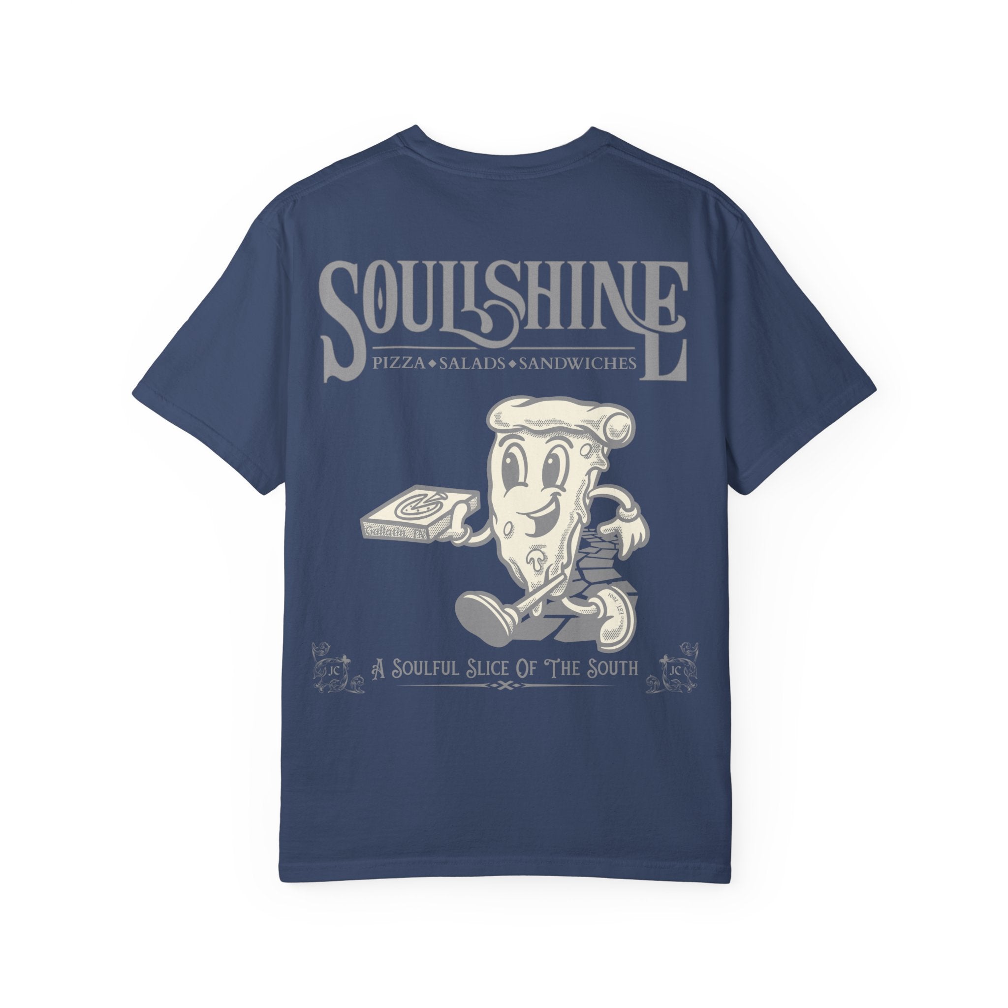 Soulshine Pizza "Soulful Slice" 1 Year Anniversary Tee | JVM∑Z Collective® Exclusive