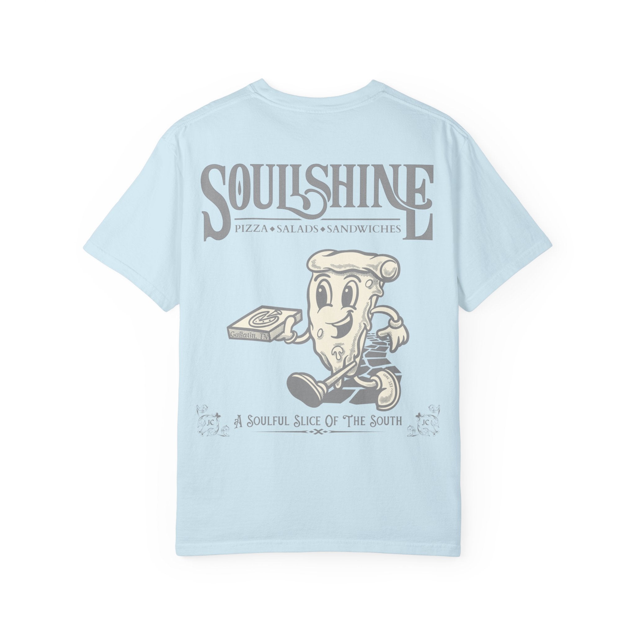 Soulshine Pizza "Soulful Slice" 1 Year Anniversary Tee | JVM∑Z Collective® Exclusive