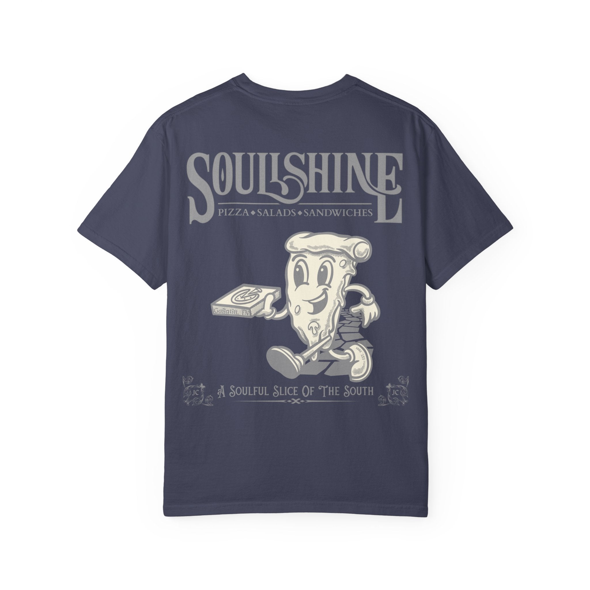 Soulshine Pizza "Soulful Slice" 1 Year Anniversary Tee | JVM∑Z Collective® Exclusive