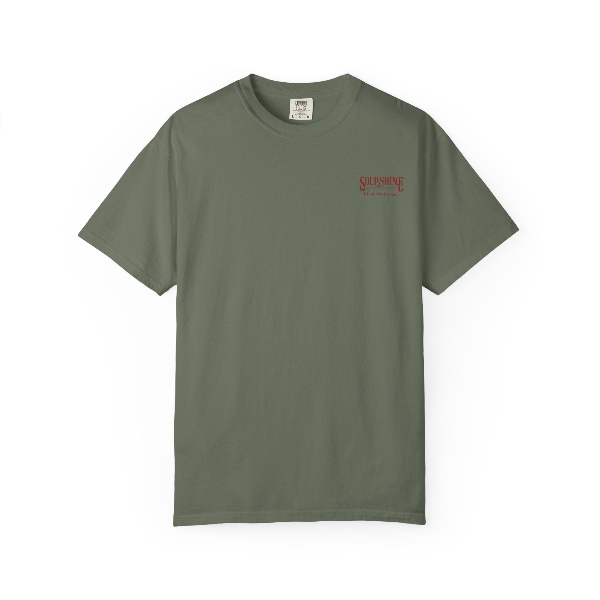 Soulshine Pizza "Locations" 1 Year Anniversary Tee | JVM∑Z Collective® Exclusive