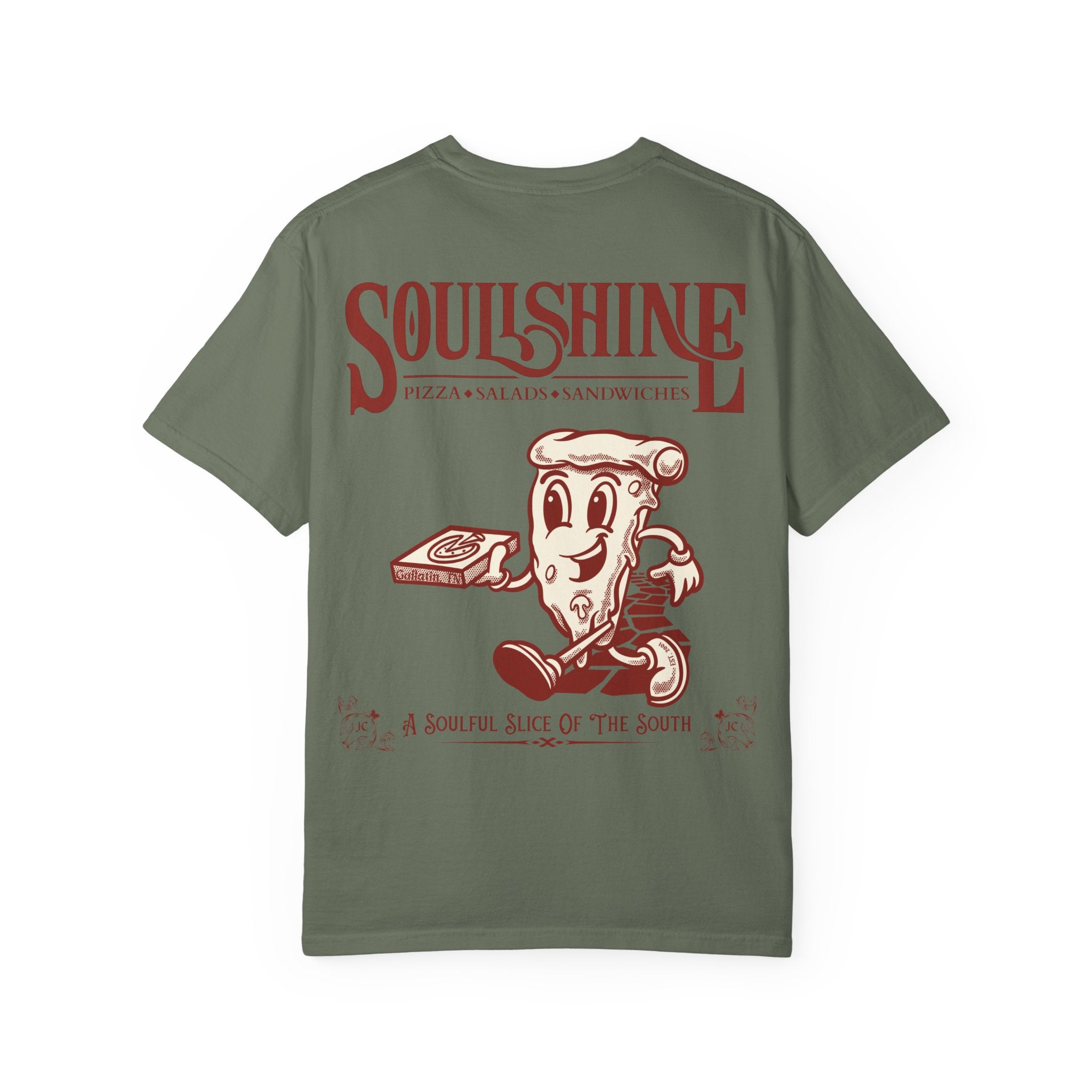Soulshine Pizza "Soulful Slice" 1 Year Anniversary Tee | JVM∑Z Collective® Exclusive