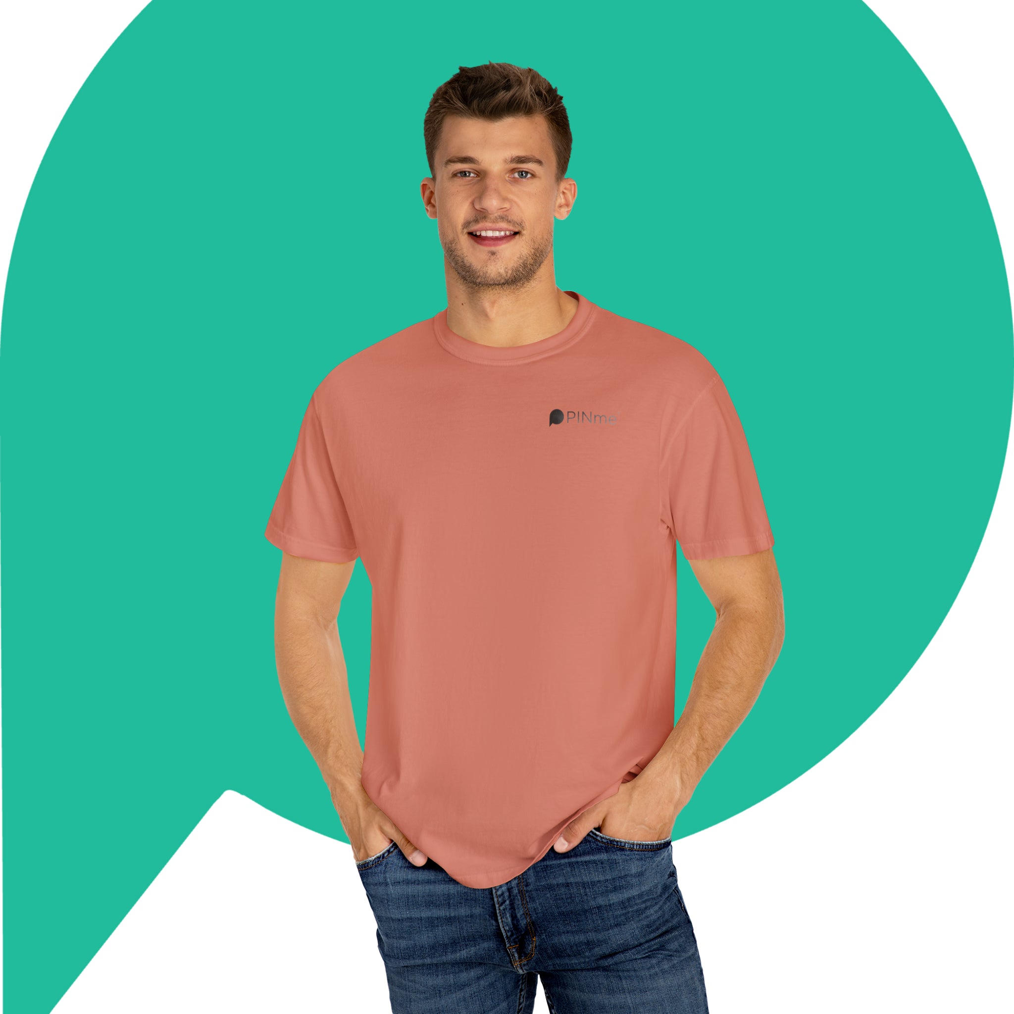 PINme Unisex Garment-Dyed T-shirt - The PINme® Swag Shop