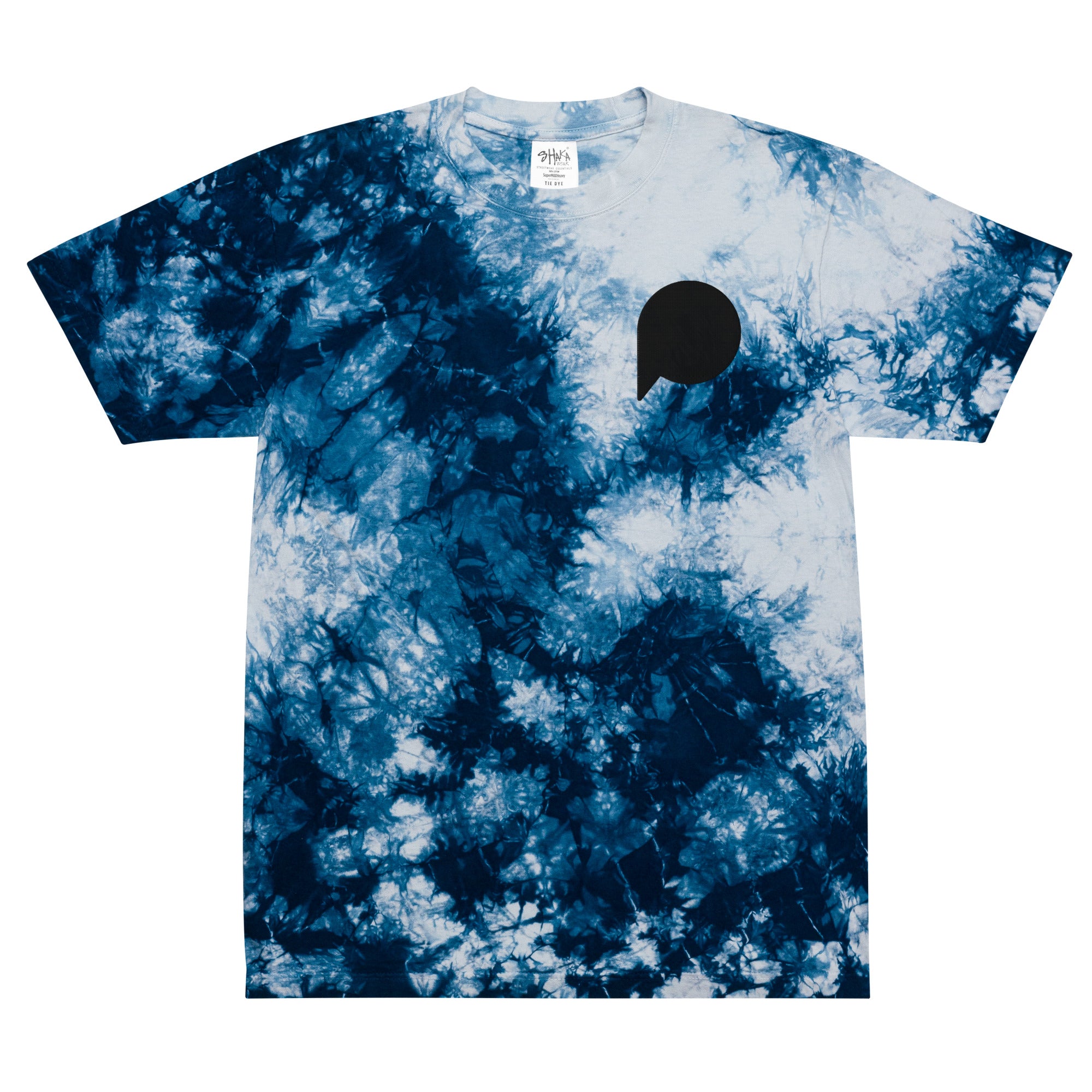 PINme® Oversized Tie-Dye Embroidered Tee - The PINme® Swag Shop