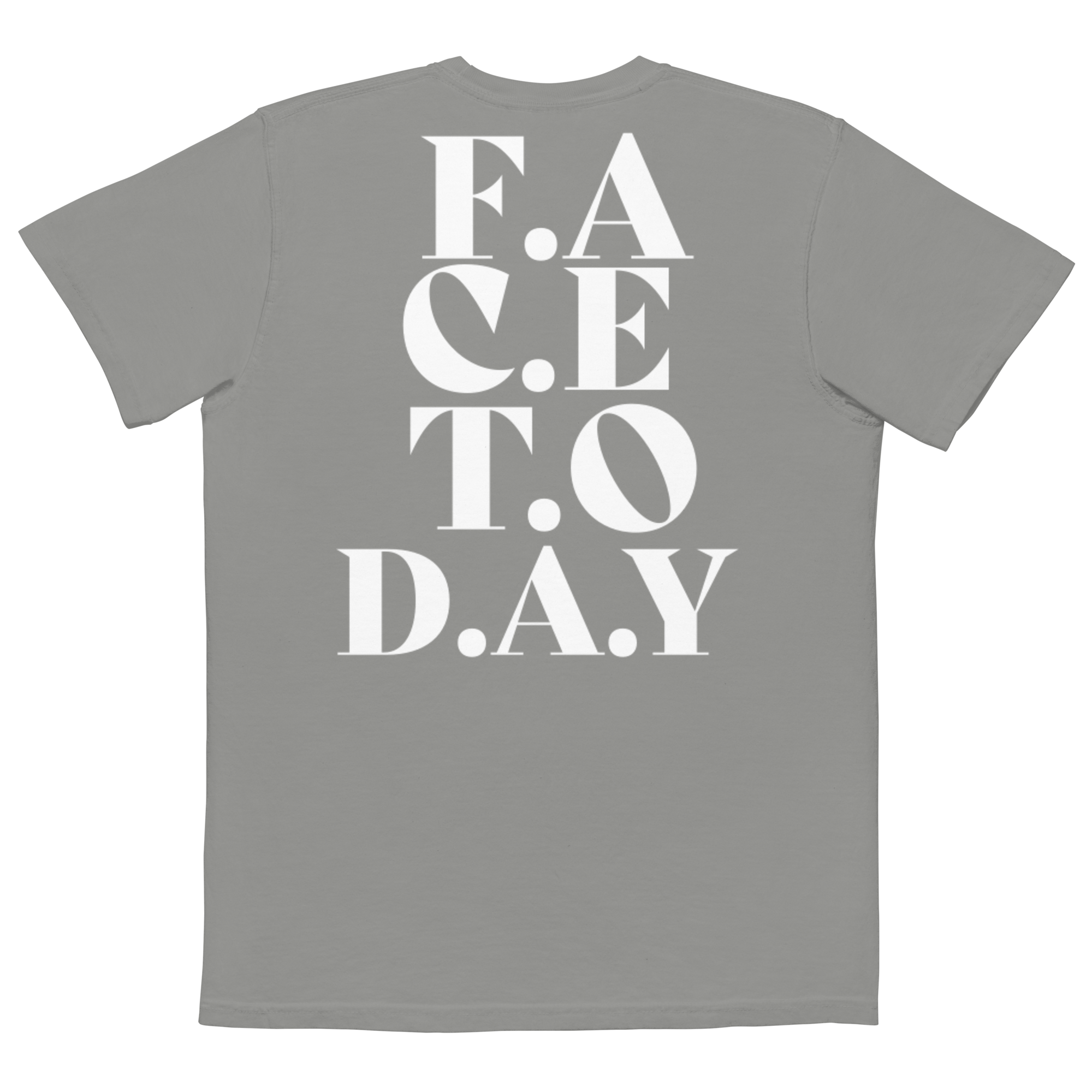 JVMΣZ | "F.A.C.E T.O.D.A.Y." Pocket Tee